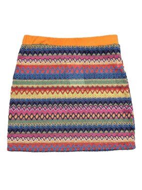 MakeMeChic Girls Multi-Colored Skirt